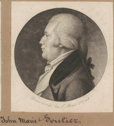 Jean-Marie Soulier autorstwa Charles B. J. Févret de Saint Mémin