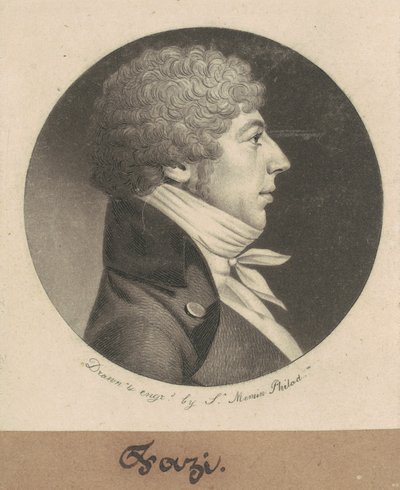 Jana Salomona Fazi autorstwa Charles B. J. Févret de Saint Mémin