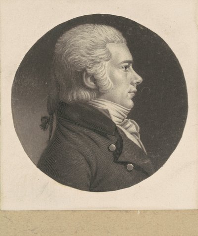 Jesse Barker autorstwa Charles B. J. Févret de Saint Mémin