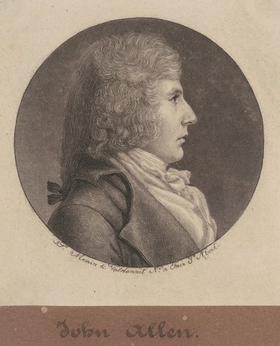 John Allen autorstwa Charles B. J. Févret de Saint Mémin