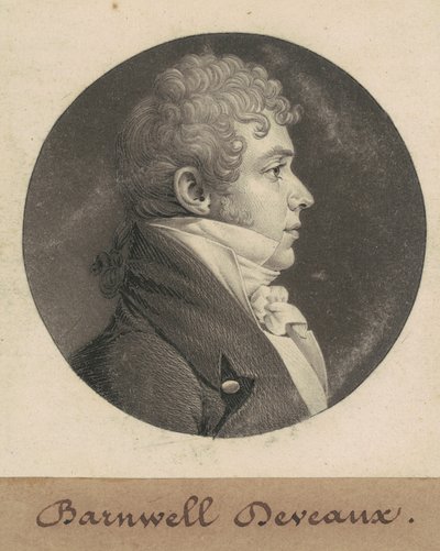 John Barnwell Deveaux autorstwa Charles B. J. Févret de Saint Mémin