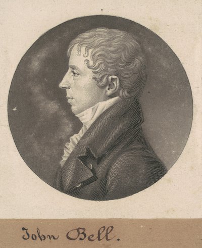 John Bell autorstwa Charles B. J. Févret de Saint Mémin