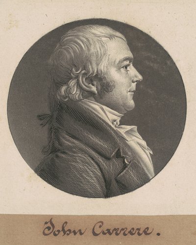 John Carrere autorstwa Charles B. J. Févret de Saint Mémin