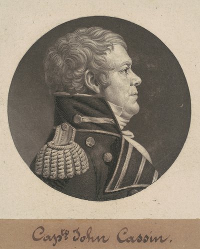 John Cassin autorstwa Charles B. J. Févret de Saint Mémin