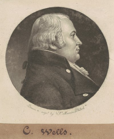 John Craig Wells autorstwa Charles B. J. Févret de Saint Mémin