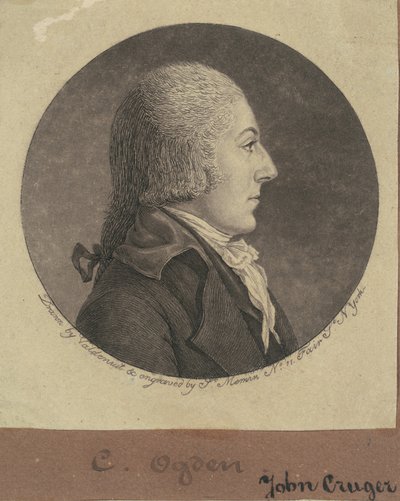 John Cruger autorstwa Charles B. J. Févret de Saint Mémin
