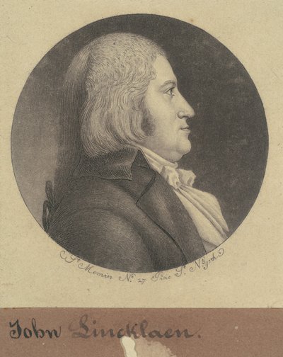 John Linkklaen autorstwa Charles B. J. Févret de Saint Mémin