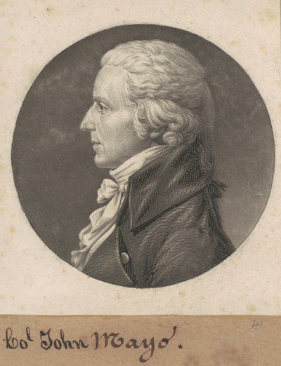 Jan Maj II autorstwa Charles B. J. Févret de Saint Mémin