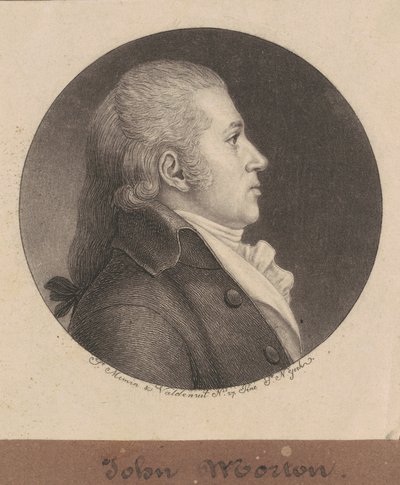 John Morton autorstwa Charles B. J. Févret de Saint Mémin