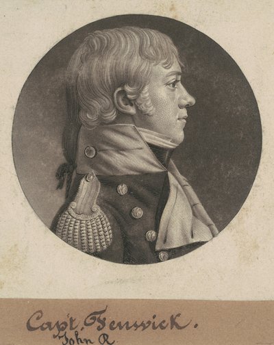John Roger Fenwick autorstwa Charles B. J. Févret de Saint Mémin