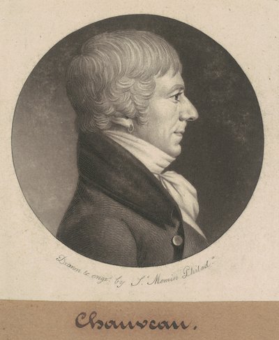 Józefa Antoniego Chaveau autorstwa Charles B. J. Févret de Saint Mémin