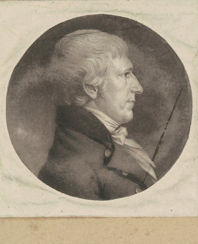 Józef Barker autorstwa Charles B. J. Févret de Saint Mémin