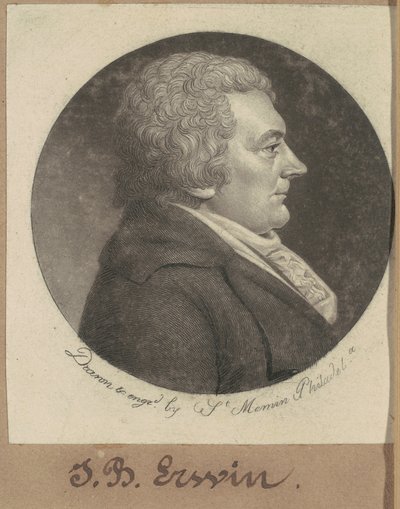Józef Erwin autorstwa Charles B. J. Févret de Saint Mémin
