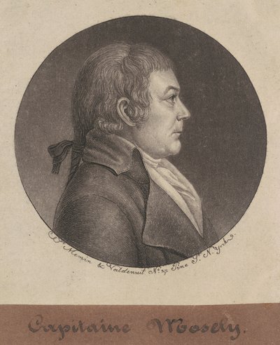 Józef Mosely autorstwa Charles B. J. Févret de Saint Mémin