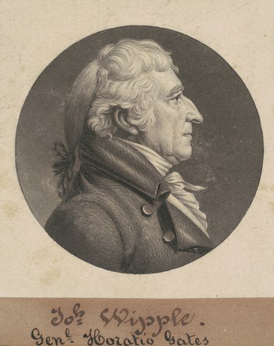 Józef Whipple autorstwa Charles B. J. Févret de Saint Mémin