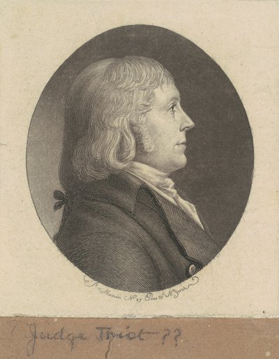 Sędzia Trist autorstwa Charles B. J. Févret de Saint Mémin