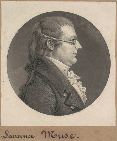 Muza Wawrzyńca autorstwa Charles B. J. Févret de Saint Mémin