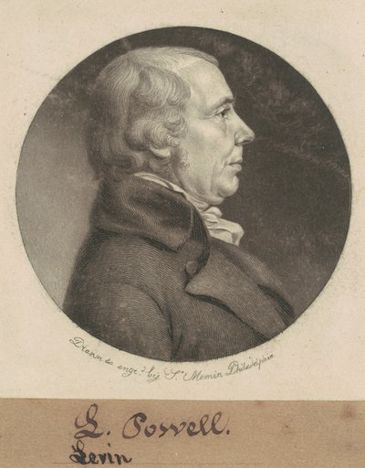 Życie Powell autorstwa Charles B. J. Févret de Saint Mémin