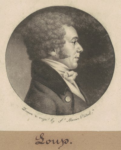 Loup autorstwa Charles B. J. Févret de Saint Mémin