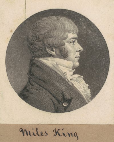 Miles King, Jr. autorstwa Charles B. J. Févret de Saint Mémin
