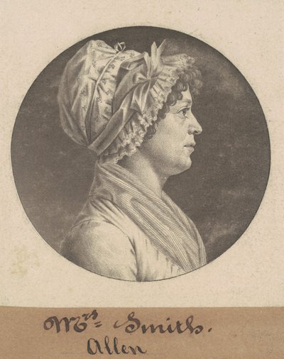 Pani Smith autorstwa Charles B. J. Févret de Saint Mémin
