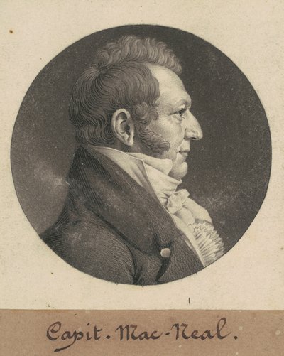 Neil McNeill autorstwa Charles B. J. Févret de Saint Mémin