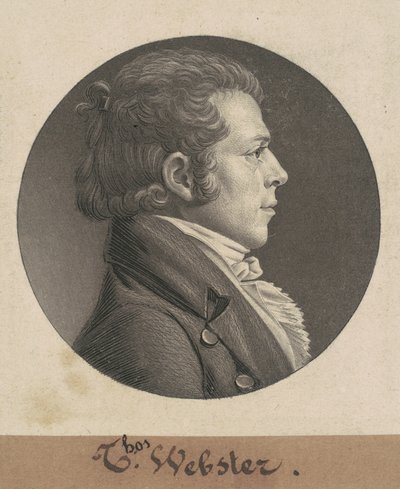 Nimrod Owings autorstwa Charles B. J. Févret de Saint Mémin