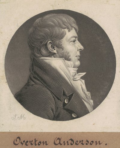 Overton Anderson autorstwa Charles B. J. Févret de Saint Mémin