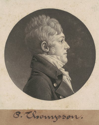 P. Thompsona autorstwa Charles B. J. Févret de Saint Mémin