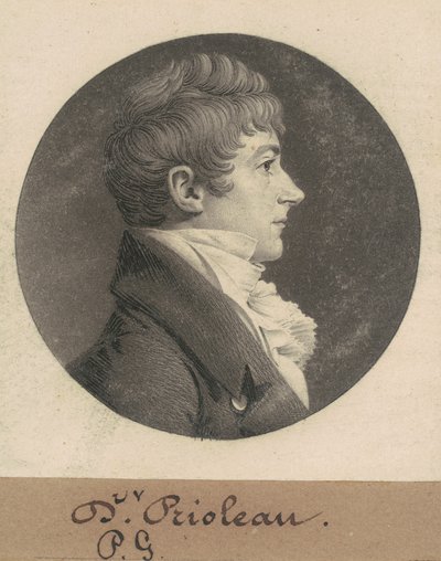 Filip Gendron Prioleau autorstwa Charles B. J. Févret de Saint Mémin