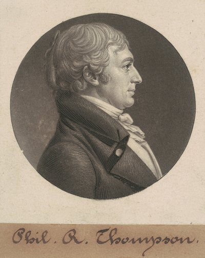 Philip Rootes Thompson autorstwa Charles B. J. Févret de Saint Mémin