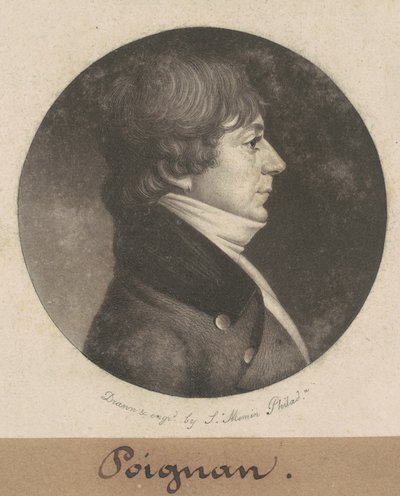 Poignan autorstwa Charles B. J. Févret de Saint Mémin