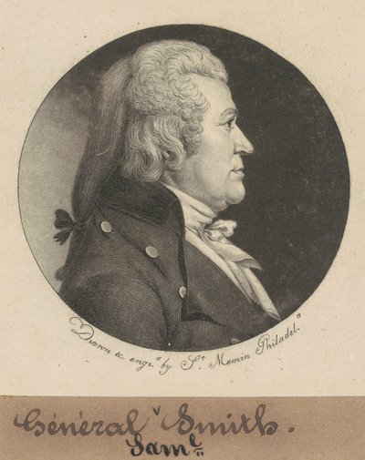 Samuel Smith autorstwa Charles B. J. Févret de Saint Mémin