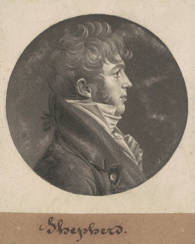 Pasterz autorstwa Charles B. J. Févret de Saint Mémin