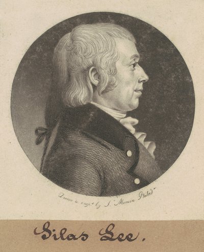 Silas Lee autorstwa Charles B. J. Févret de Saint Mémin