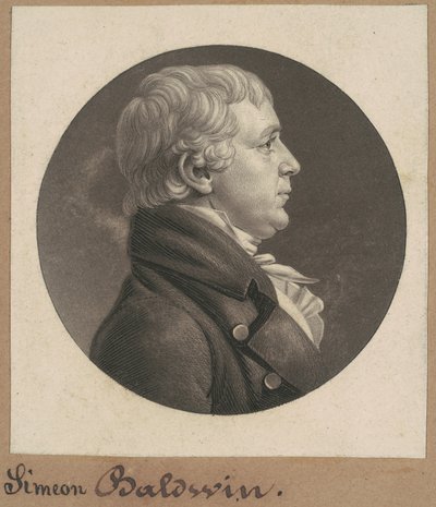 Symeon Baldwin autorstwa Charles B. J. Févret de Saint Mémin