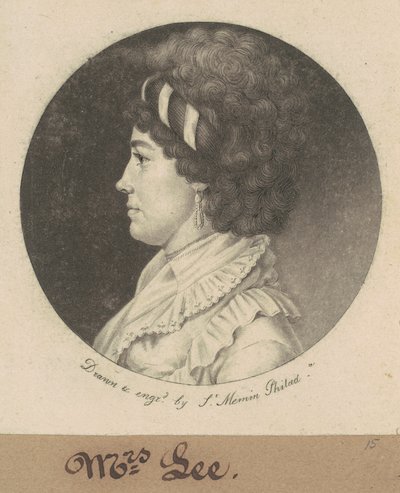 Wstrzemięźliwość żywopłotu Lee autorstwa Charles B. J. Févret de Saint Mémin