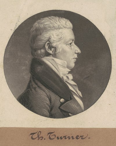Thomas Turner autorstwa Charles B. J. Févret de Saint Mémin