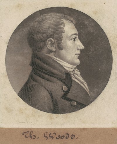 Thomas Woods autorstwa Charles B. J. Févret de Saint Mémin