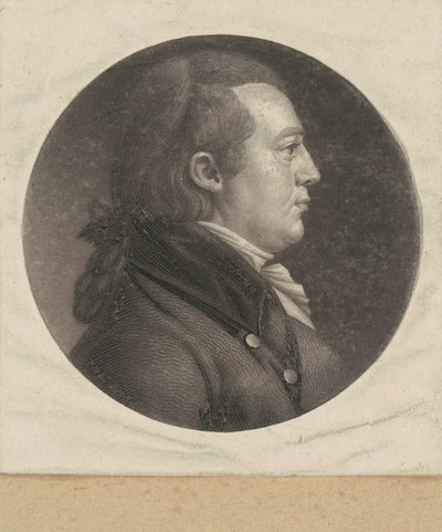 Niezidentyfikowany człowiek autorstwa Charles B. J. Févret de Saint Mémin