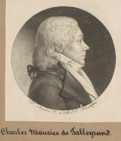 Niezidentyfikowany człowiek autorstwa Charles B. J. Févret de Saint Mémin