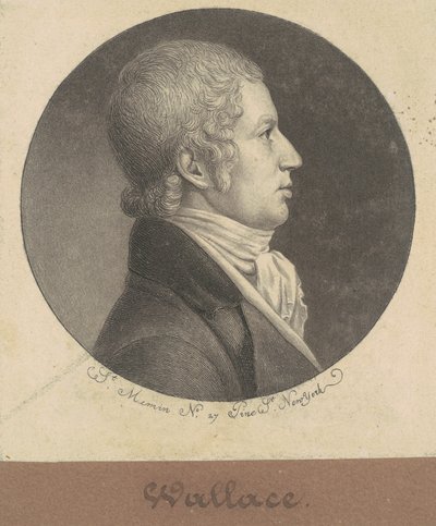 Wallace autorstwa Charles B. J. Févret de Saint Mémin
