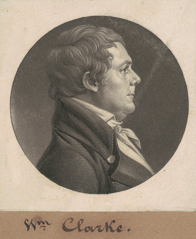 William Clark autorstwa Charles B. J. Févret de Saint Mémin