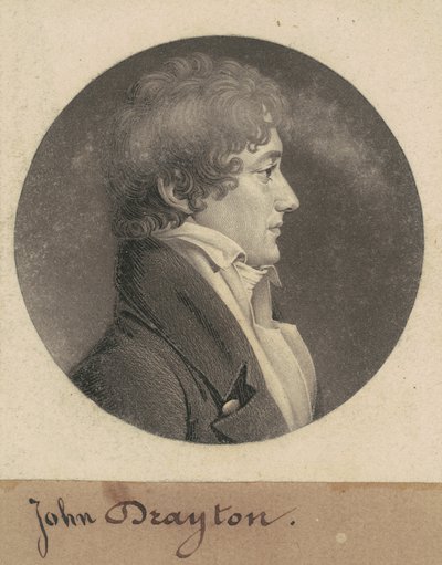 William Drayton autorstwa Charles B. J. Févret de Saint Mémin