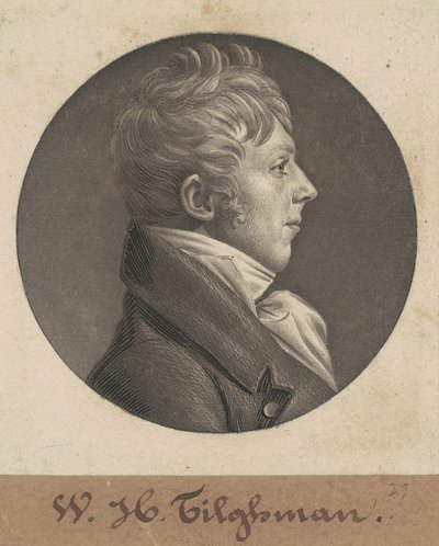 William Helmsley Tilghman autorstwa Charles B. J. Févret de Saint Mémin