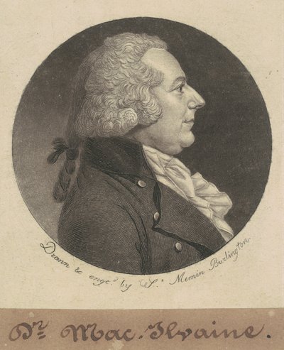 William McIlvaine autorstwa Charles B. J. Févret de Saint Mémin