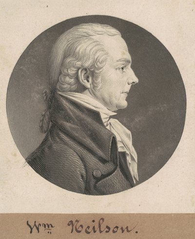 Williama Nelsona autorstwa Charles B. J. Févret de Saint Mémin