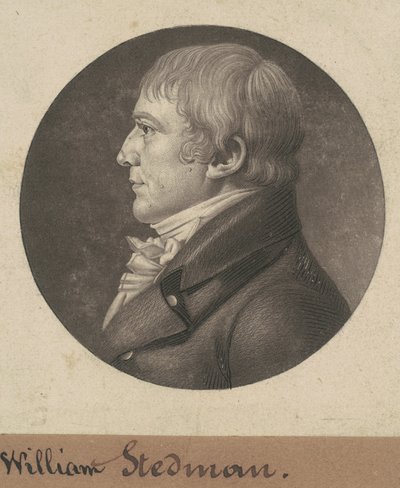Williama Stedmana autorstwa Charles B. J. Févret de Saint Mémin
