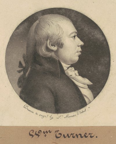 William Turner autorstwa Charles B. J. Févret de Saint Mémin