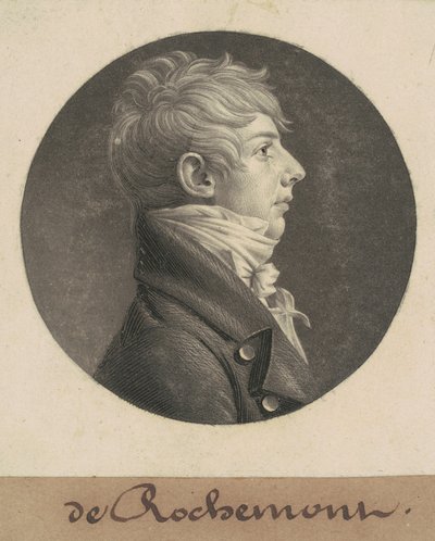 z Rochemont autorstwa Charles B. J. Févret de Saint Mémin